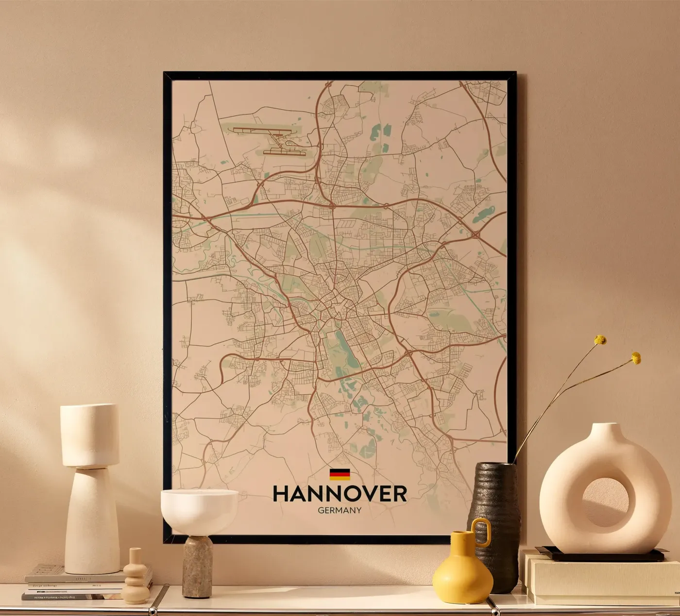 Hannover DE poster da Jacob W MICKELSON