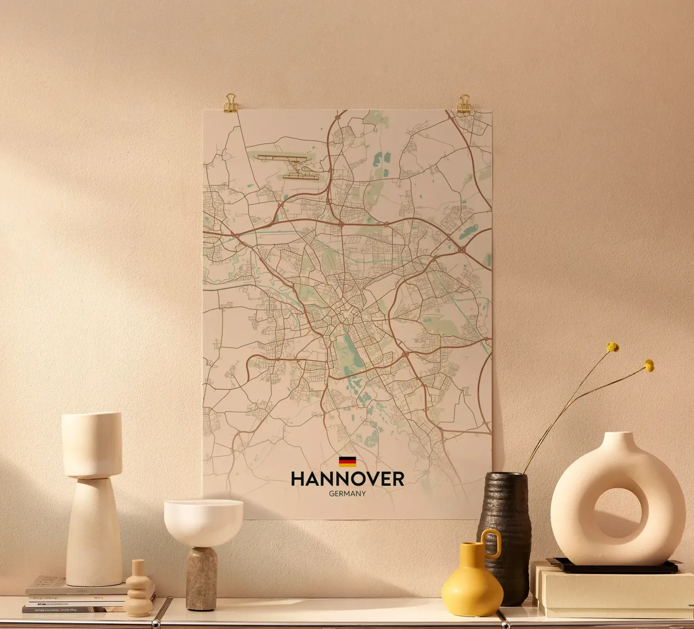 Hannover DE poster da Jacob W MICKELSON