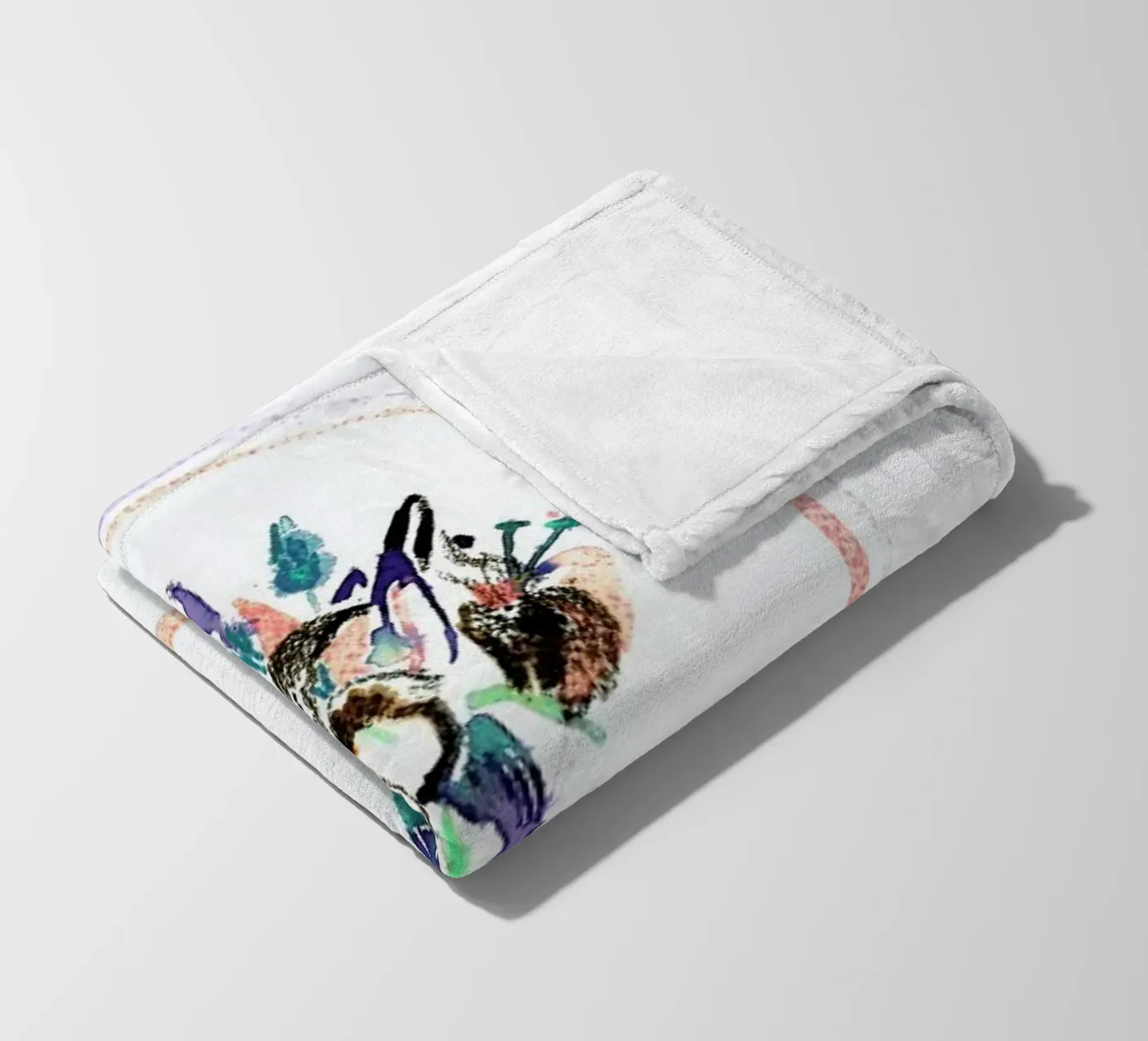 Flora Fleecedecke von Céleste Hollak