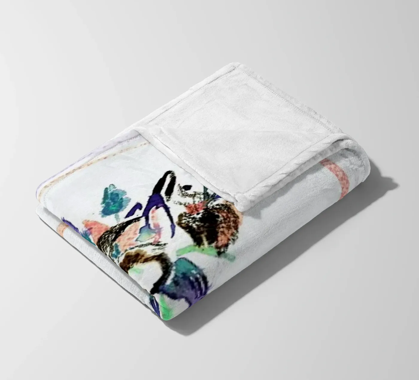 Flora Fleecedecke von Céleste Hollak