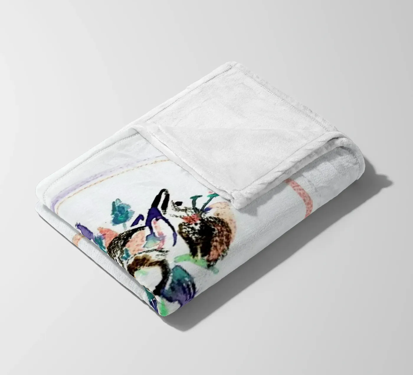 Flora Fleecedecke von Céleste Hollak