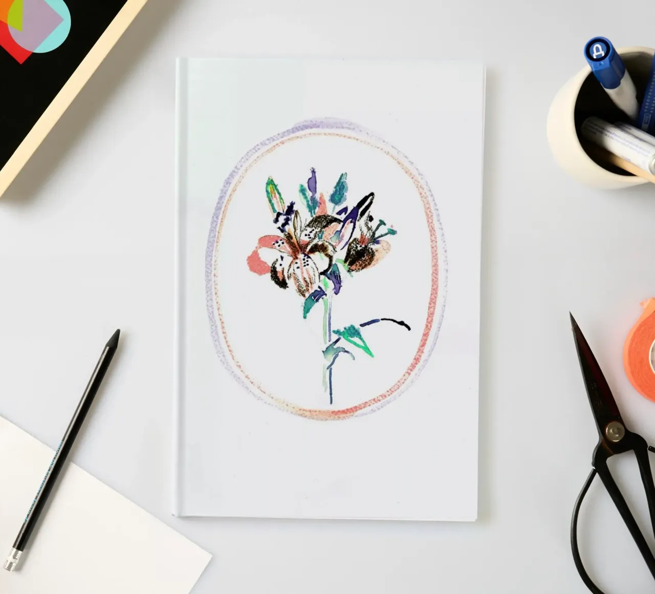 Flora notebook by Céleste Hollak