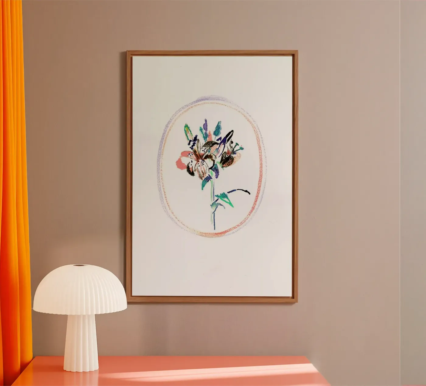 Flora alluminio dibond da Céleste Hollak