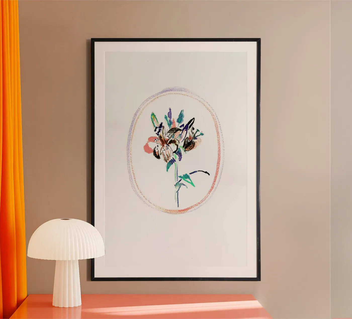 Flora poster de Céleste Hollak