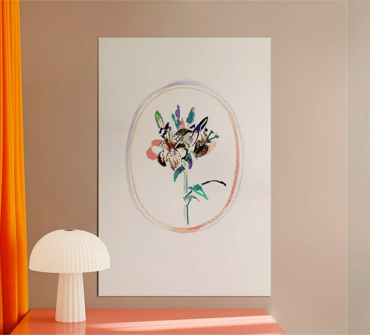 Flora poster de Céleste Hollak