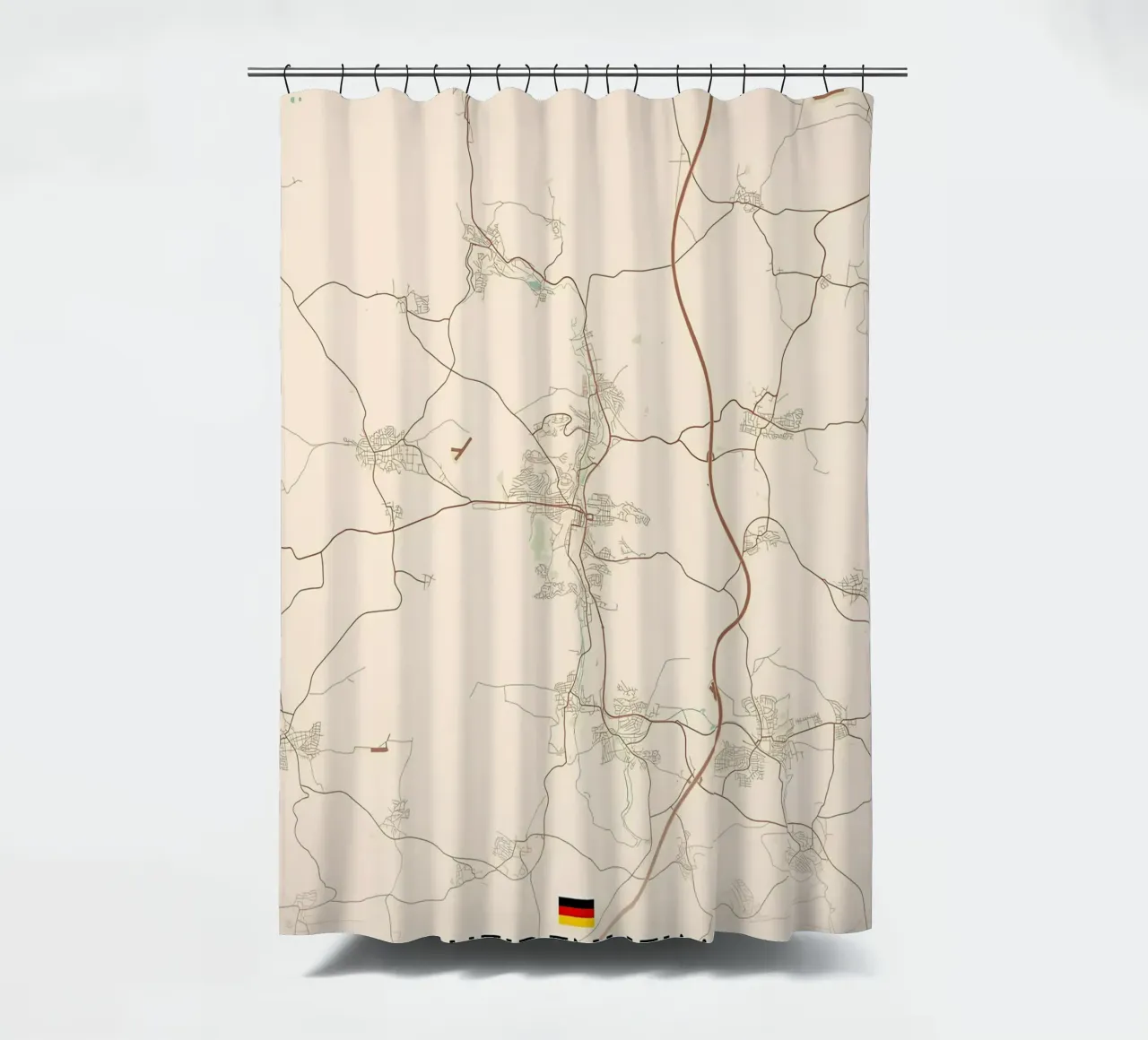 Heidenheim DE shower curtain by Jacob W MICKELSON