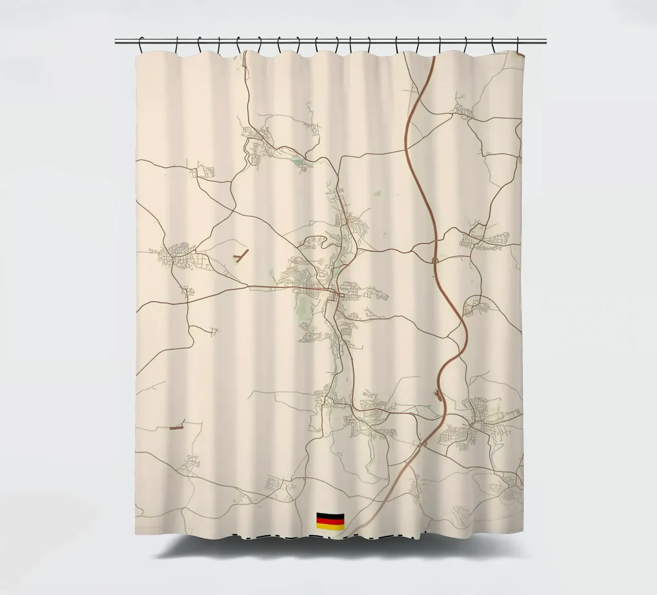 Heidenheim DE shower curtain by Jacob W MICKELSON
