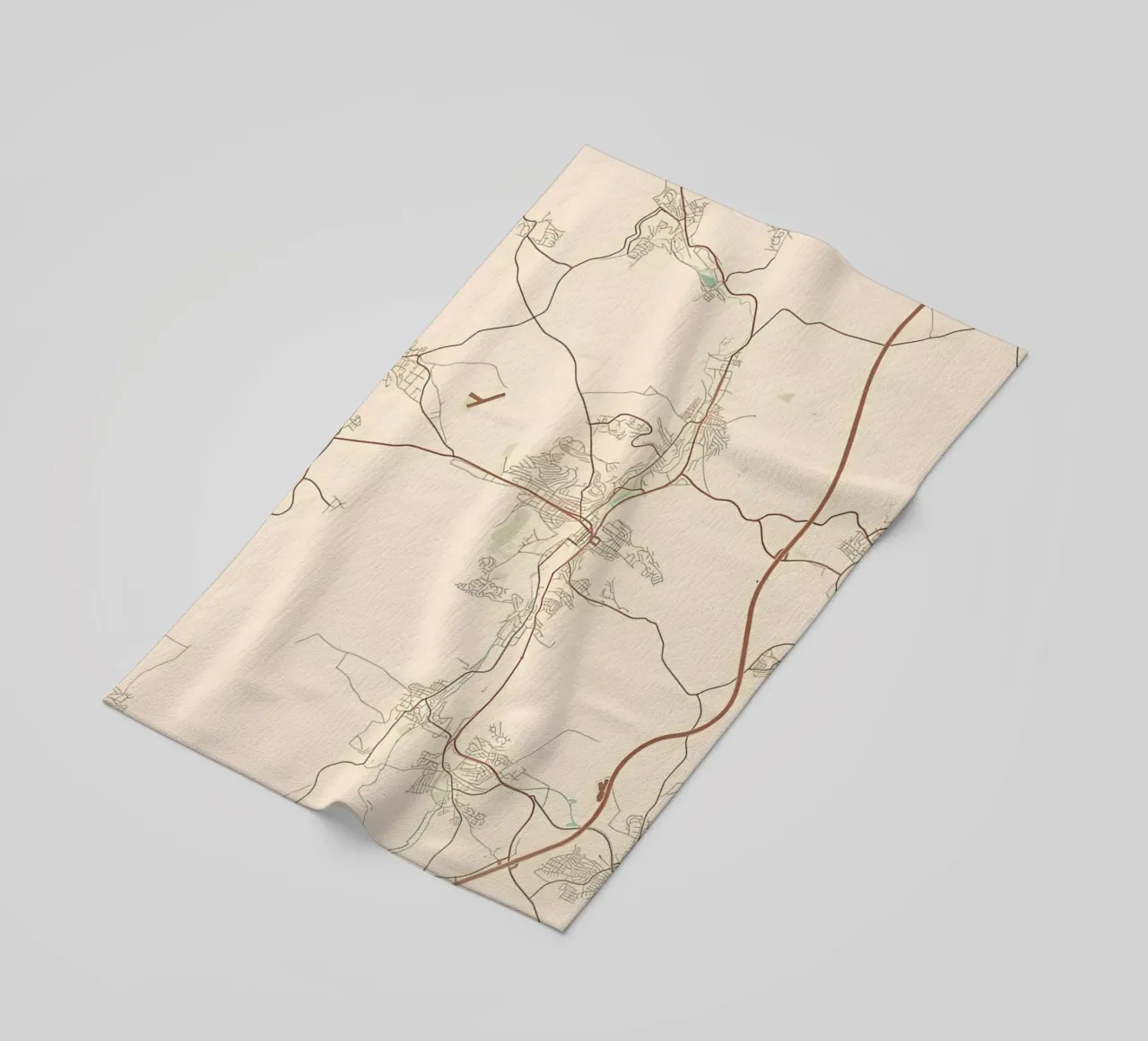 Heidenheim DE beach towel by Jacob W MICKELSON