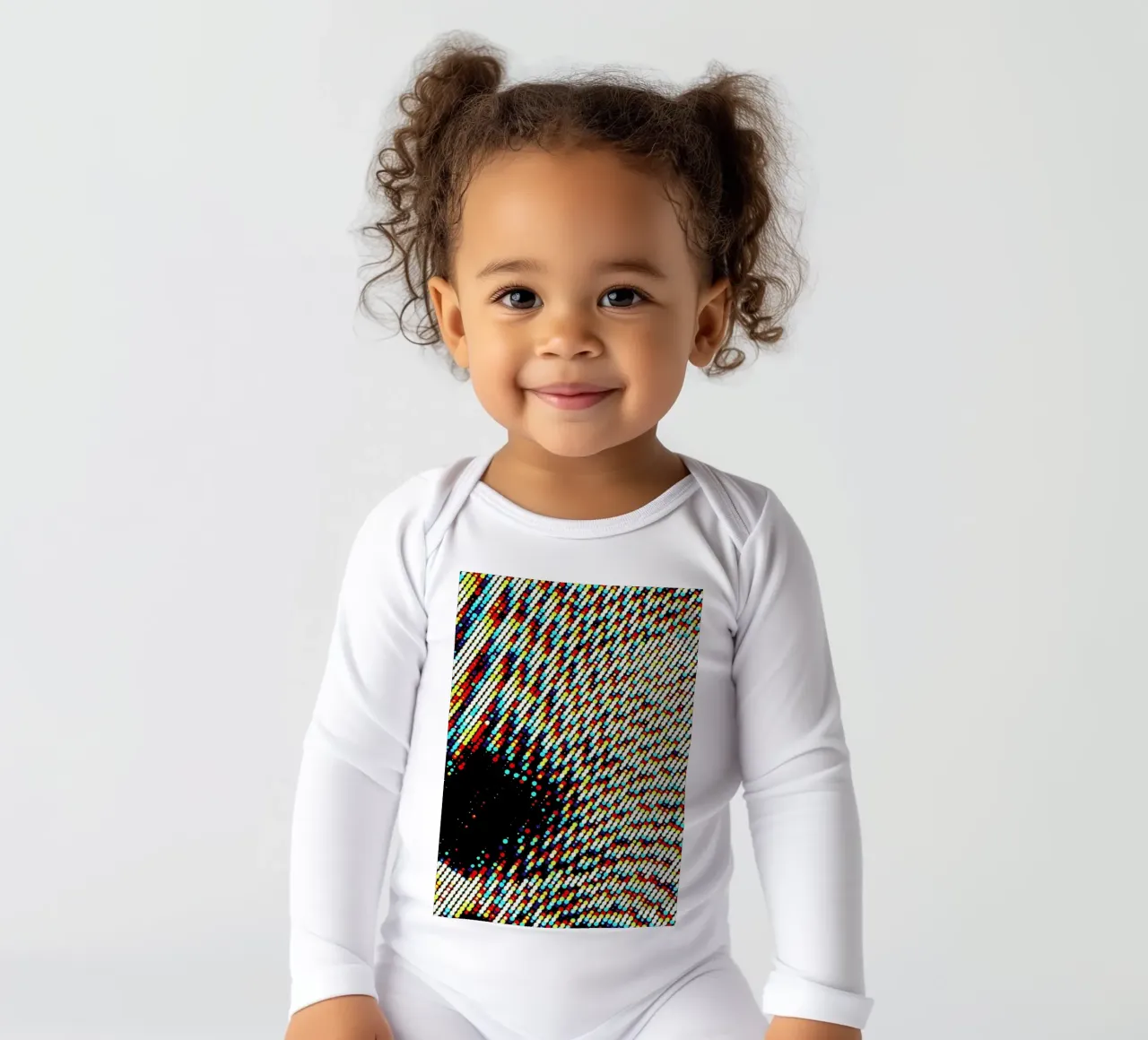 Epizentrum long-sleeve baby romper by The Sound of Applause