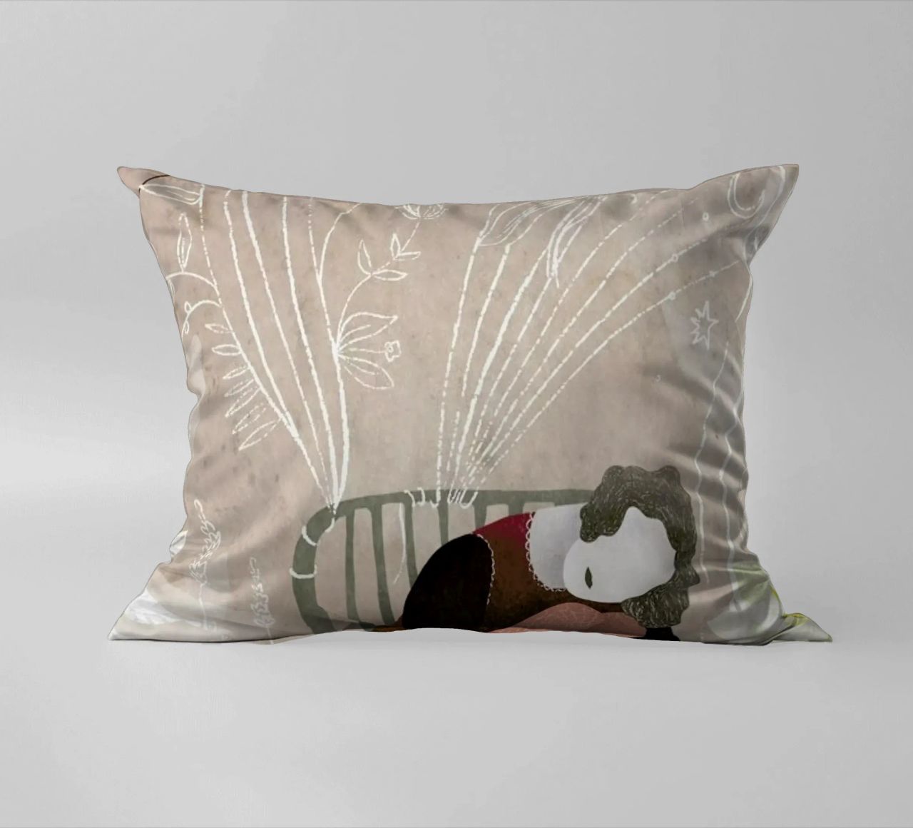 Green Chair coussin de Amalia Restrepo
