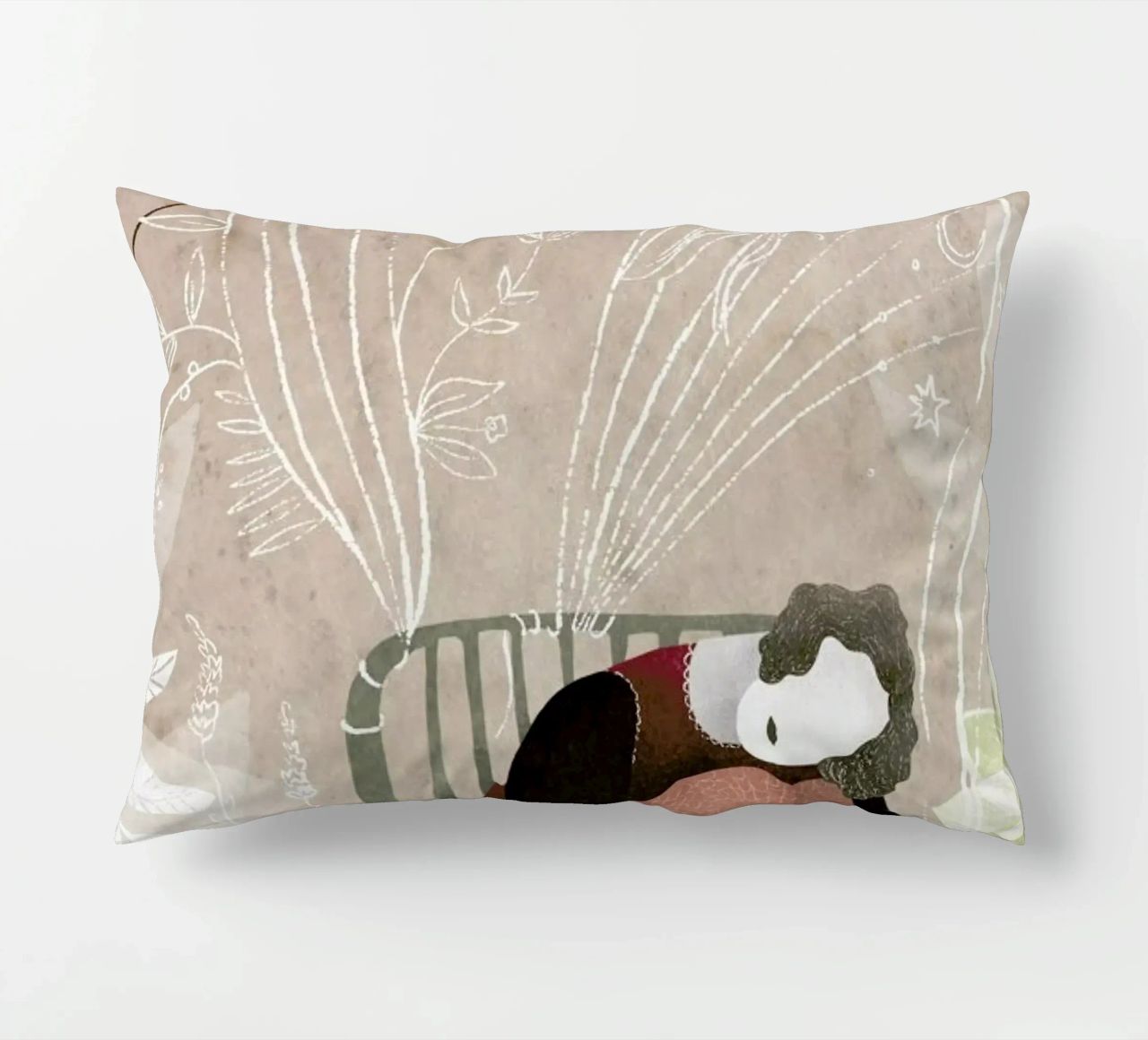 Green Chair coussin de Amalia Restrepo