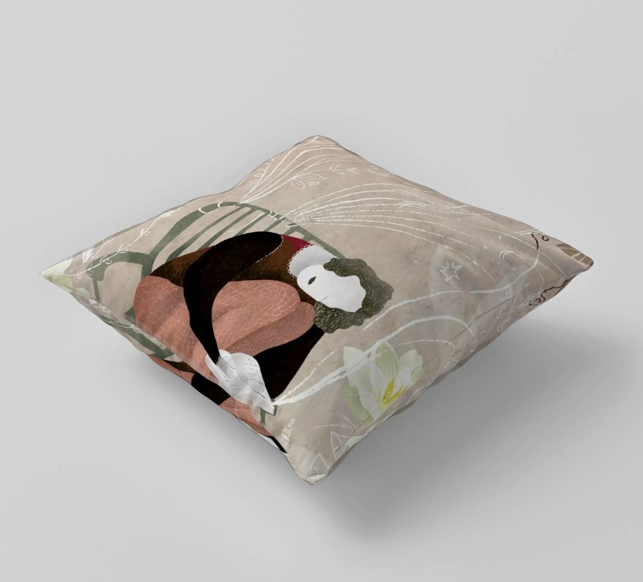 Green Chair coussin de Amalia Restrepo