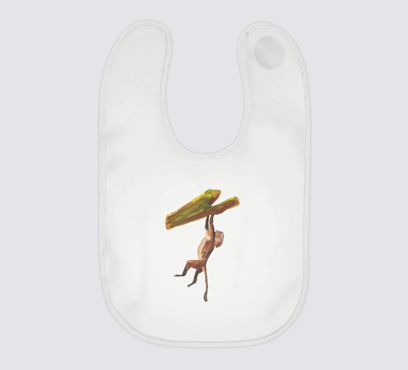 Monkey in the tree bavaglino da Femke Zwaan