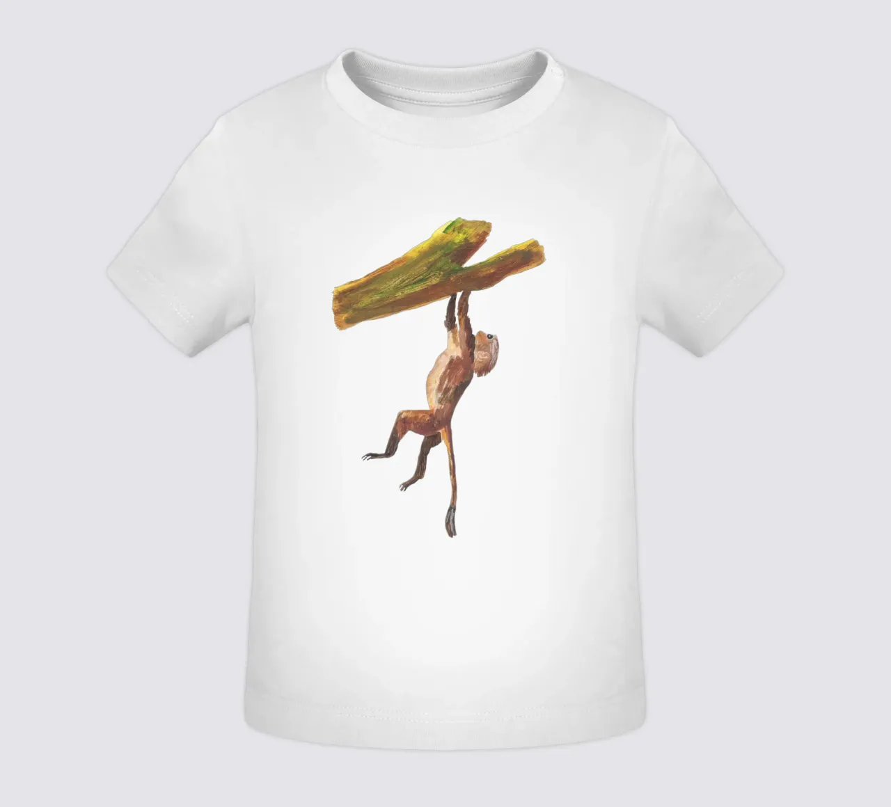 Monkey in the tree maglietta neonato da Femke Zwaan