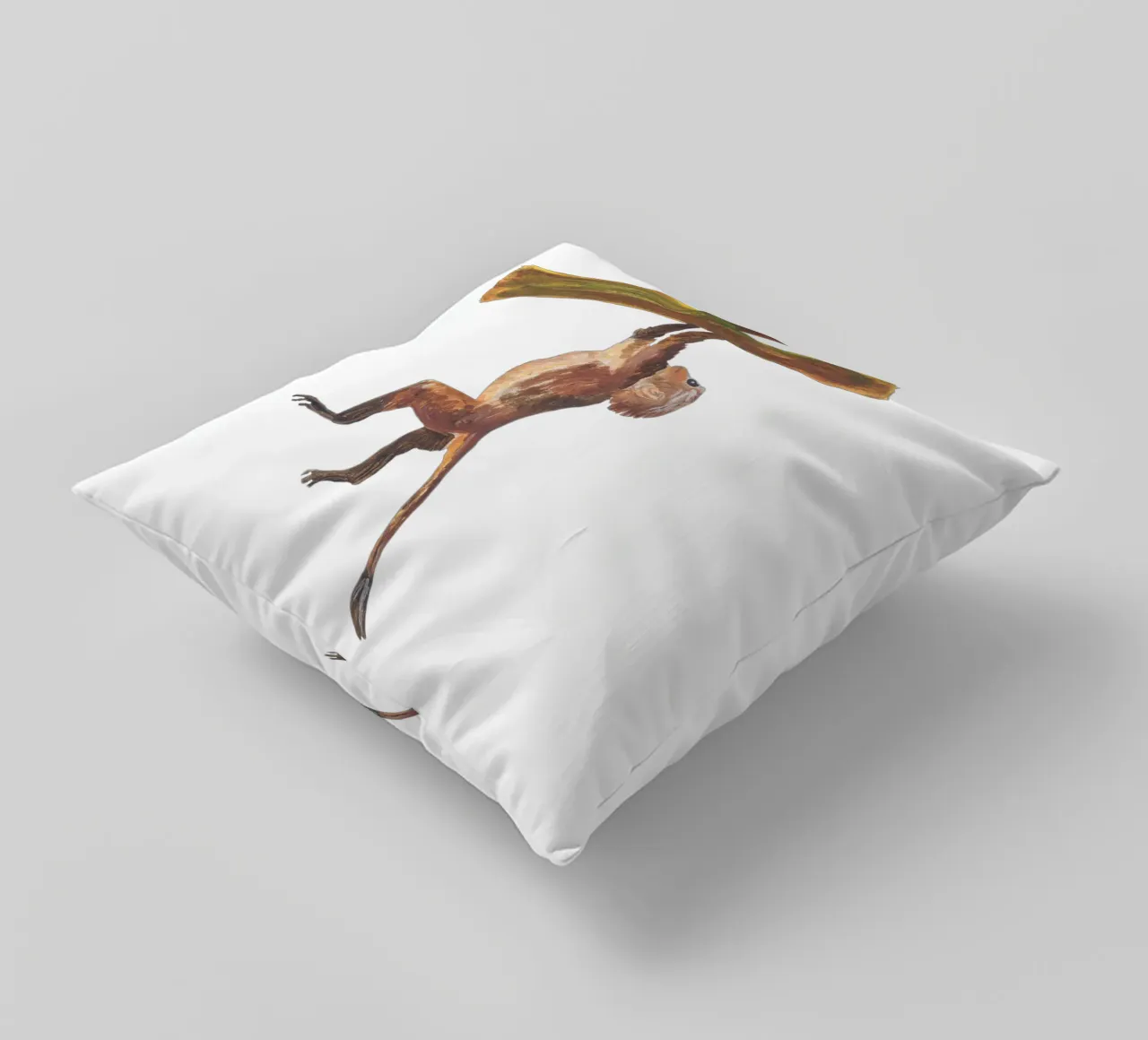 Monkey in the tree cuscino da Femke Zwaan