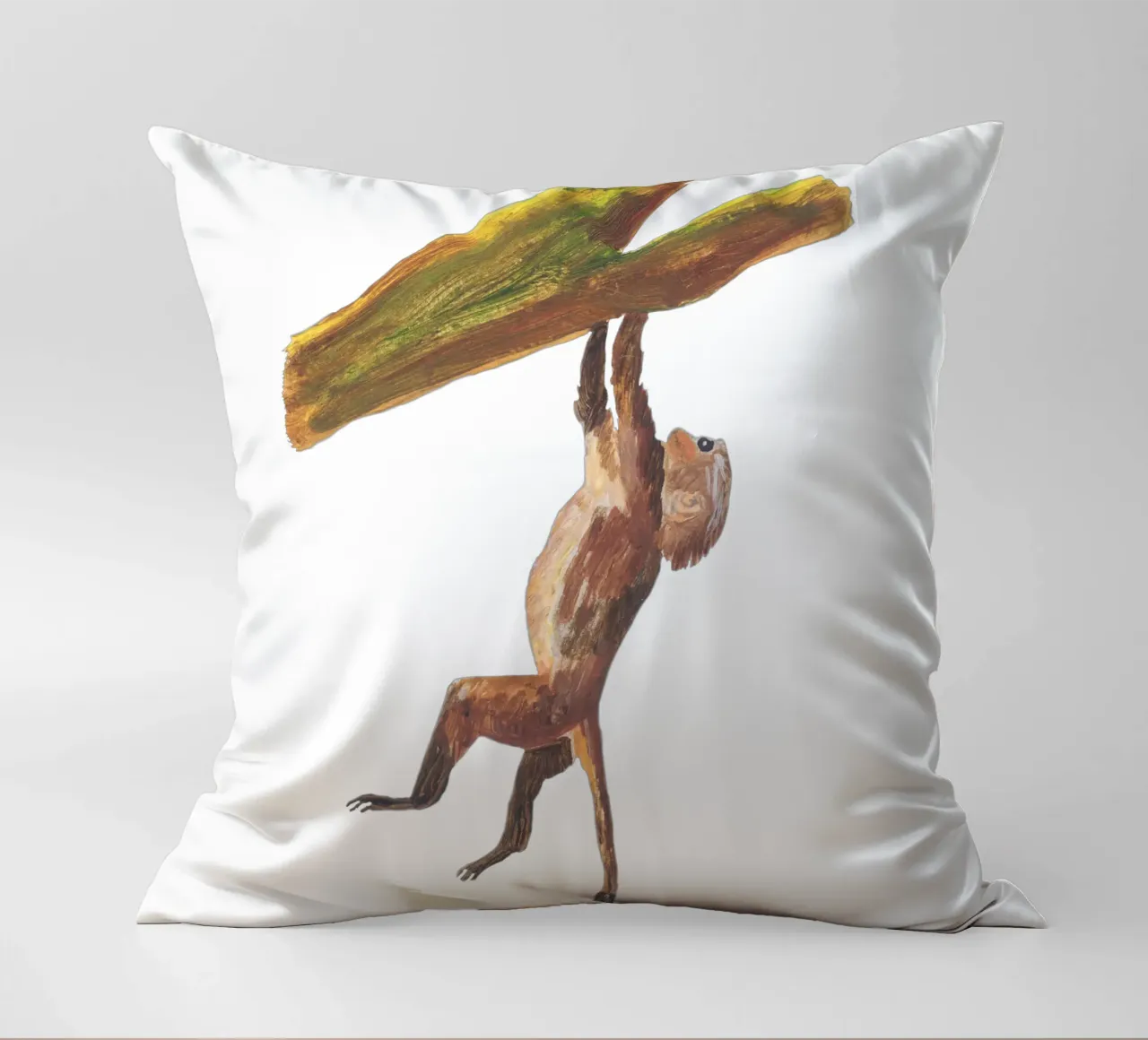 Monkey in the tree cuscino da Femke Zwaan