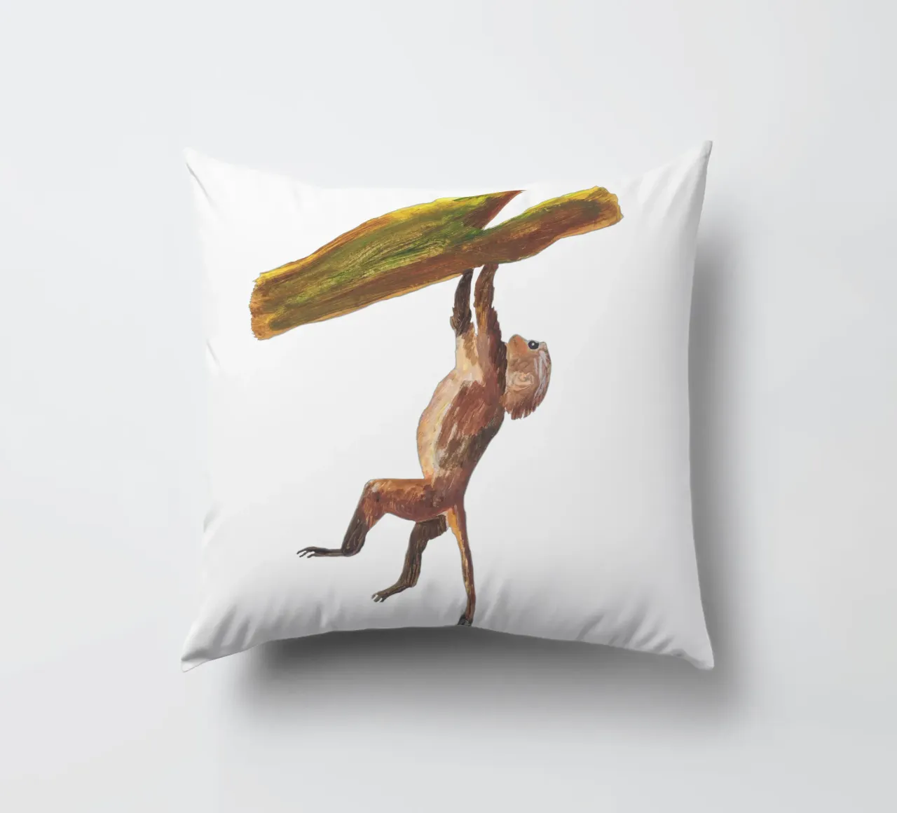 Monkey in the tree cuscino da Femke Zwaan