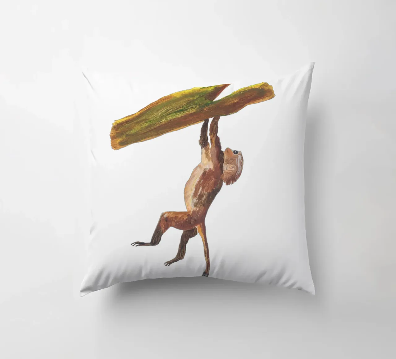 Monkey in the tree cuscino da Femke Zwaan