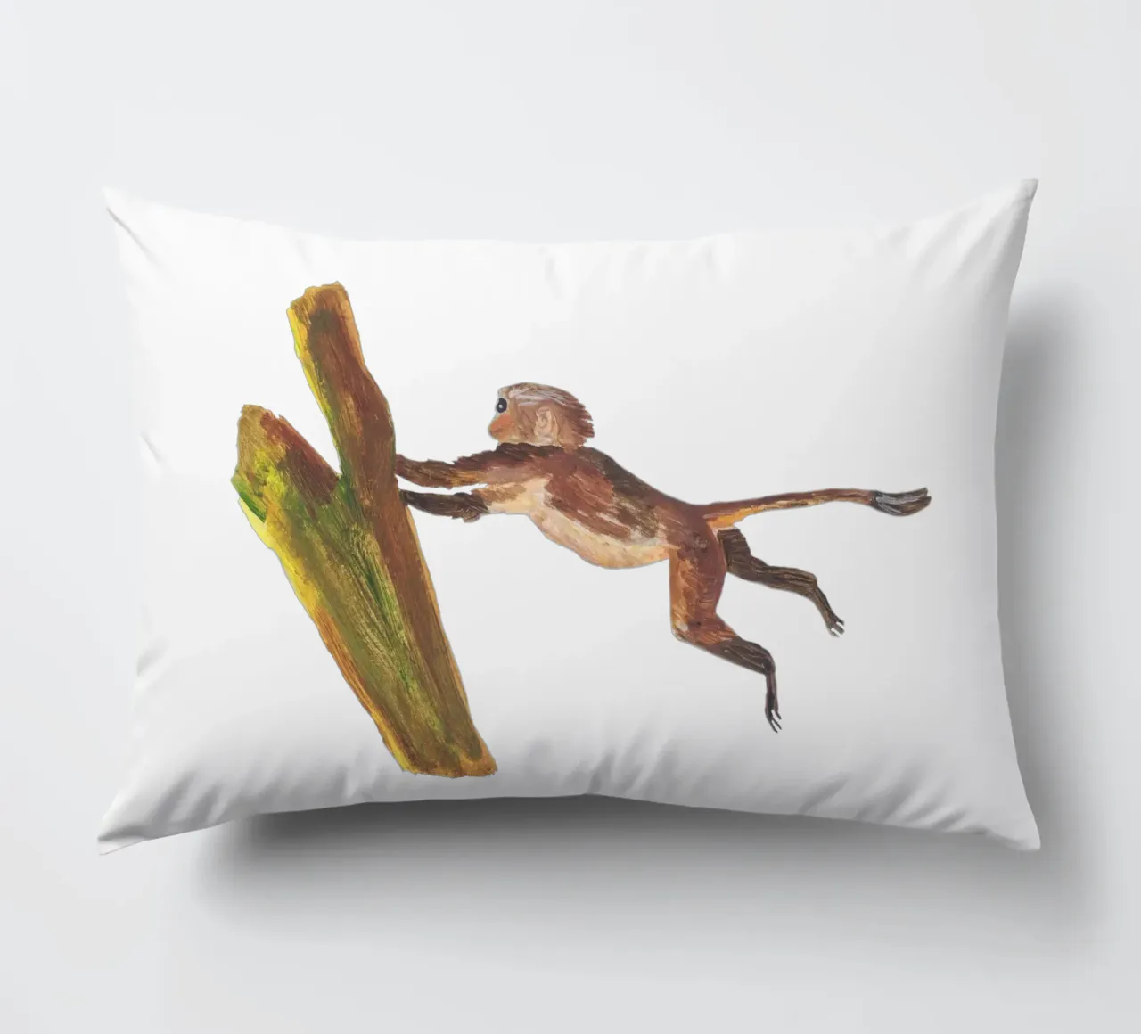 Monkey in the tree cuscino da Femke Zwaan