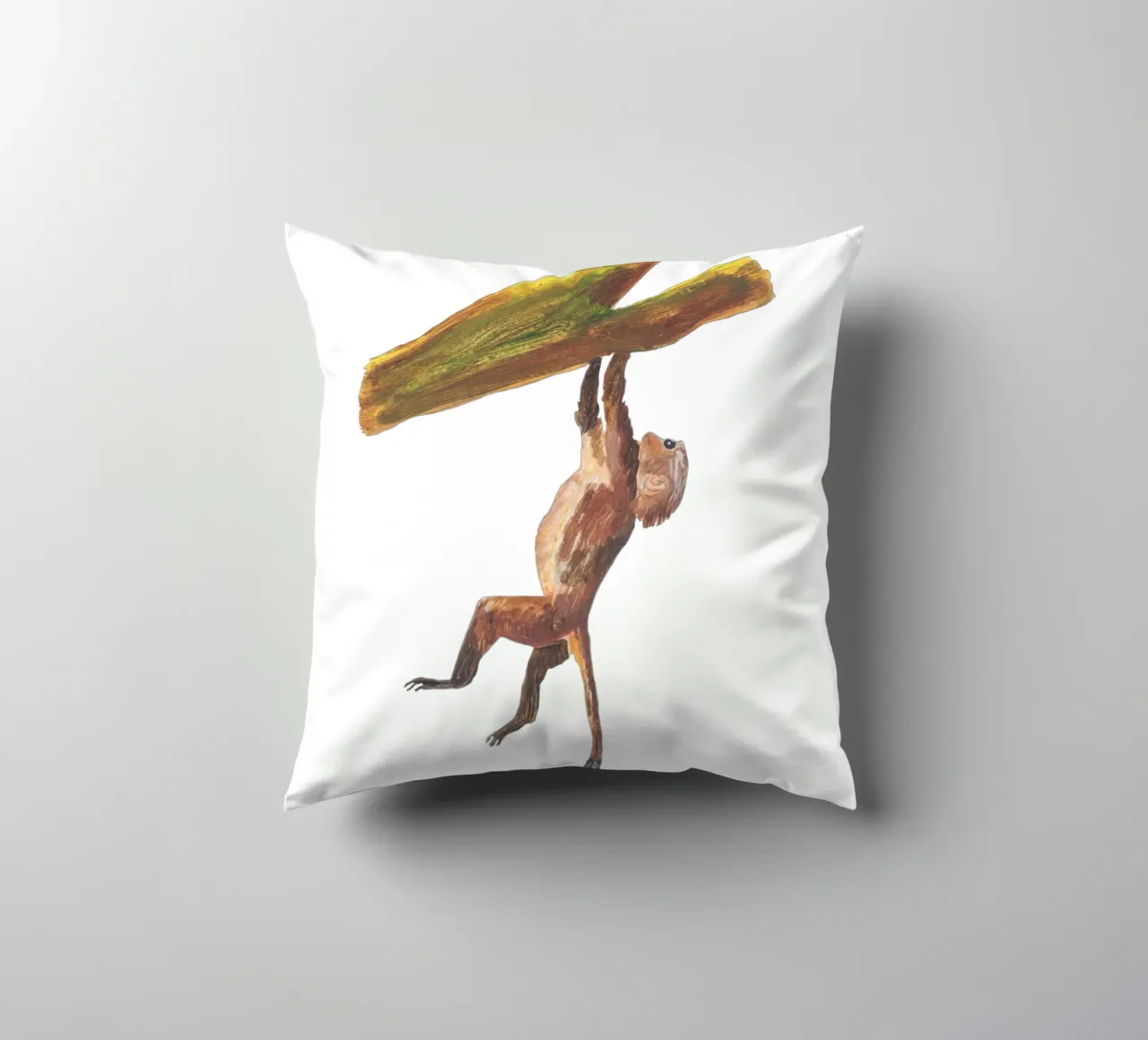 Monkey in the tree cuscino da Femke Zwaan