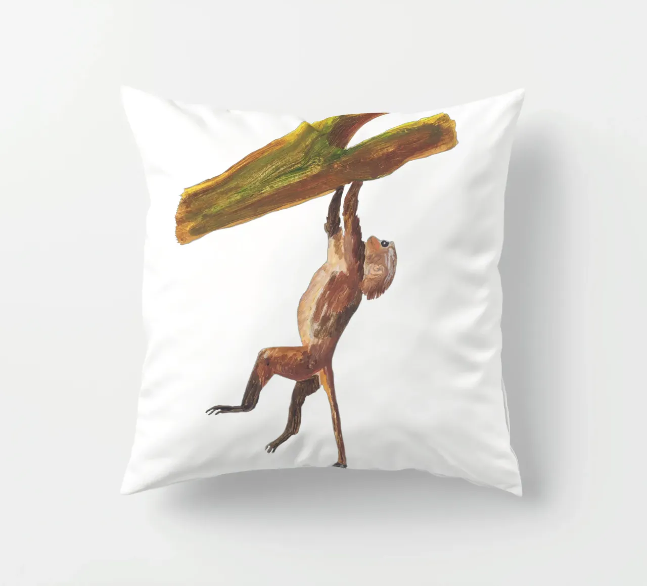 Monkey in the tree cuscino da Femke Zwaan