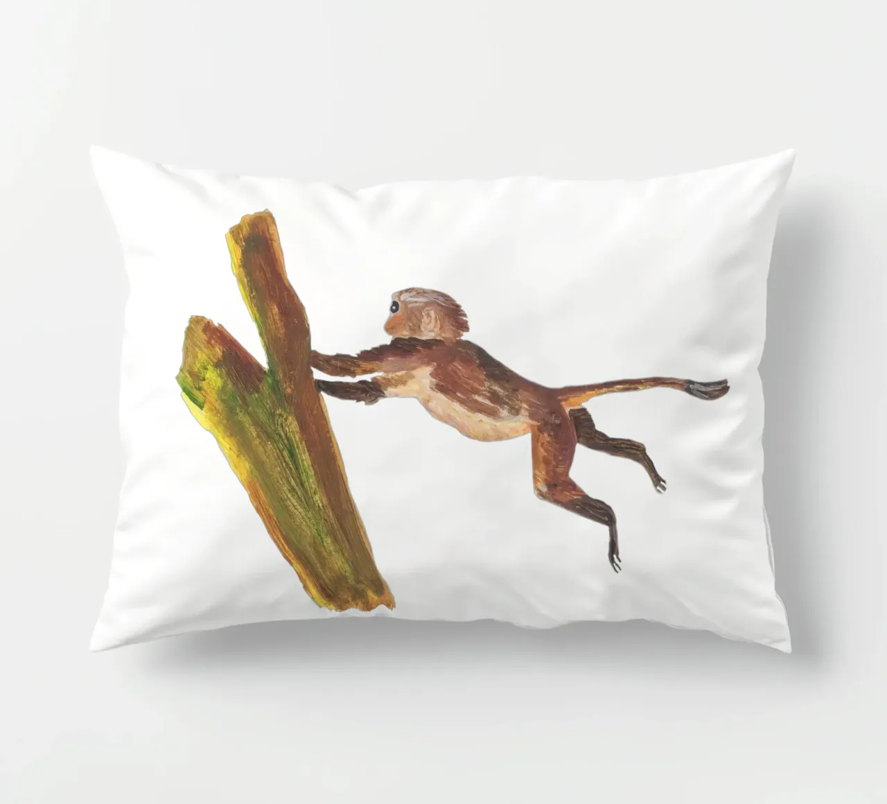 Monkey in the tree cuscino da Femke Zwaan