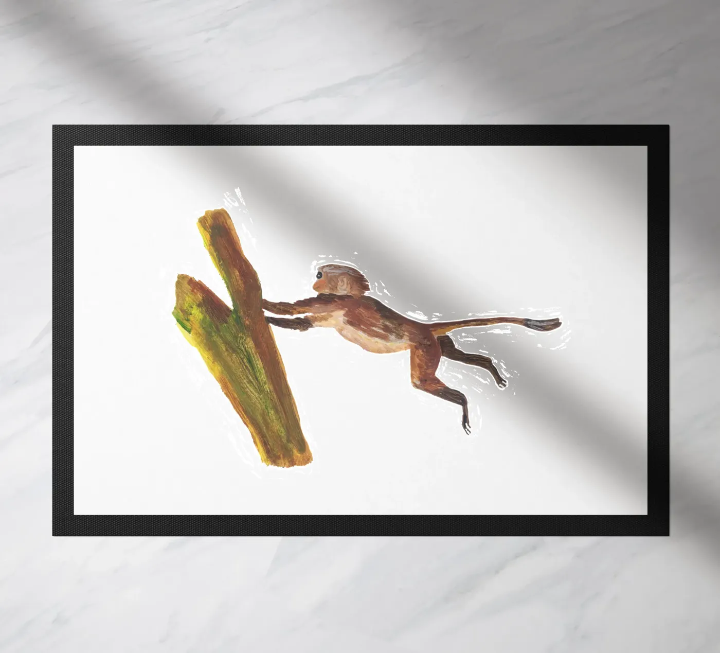 Monkey in the tree zerbino da Femke Zwaan