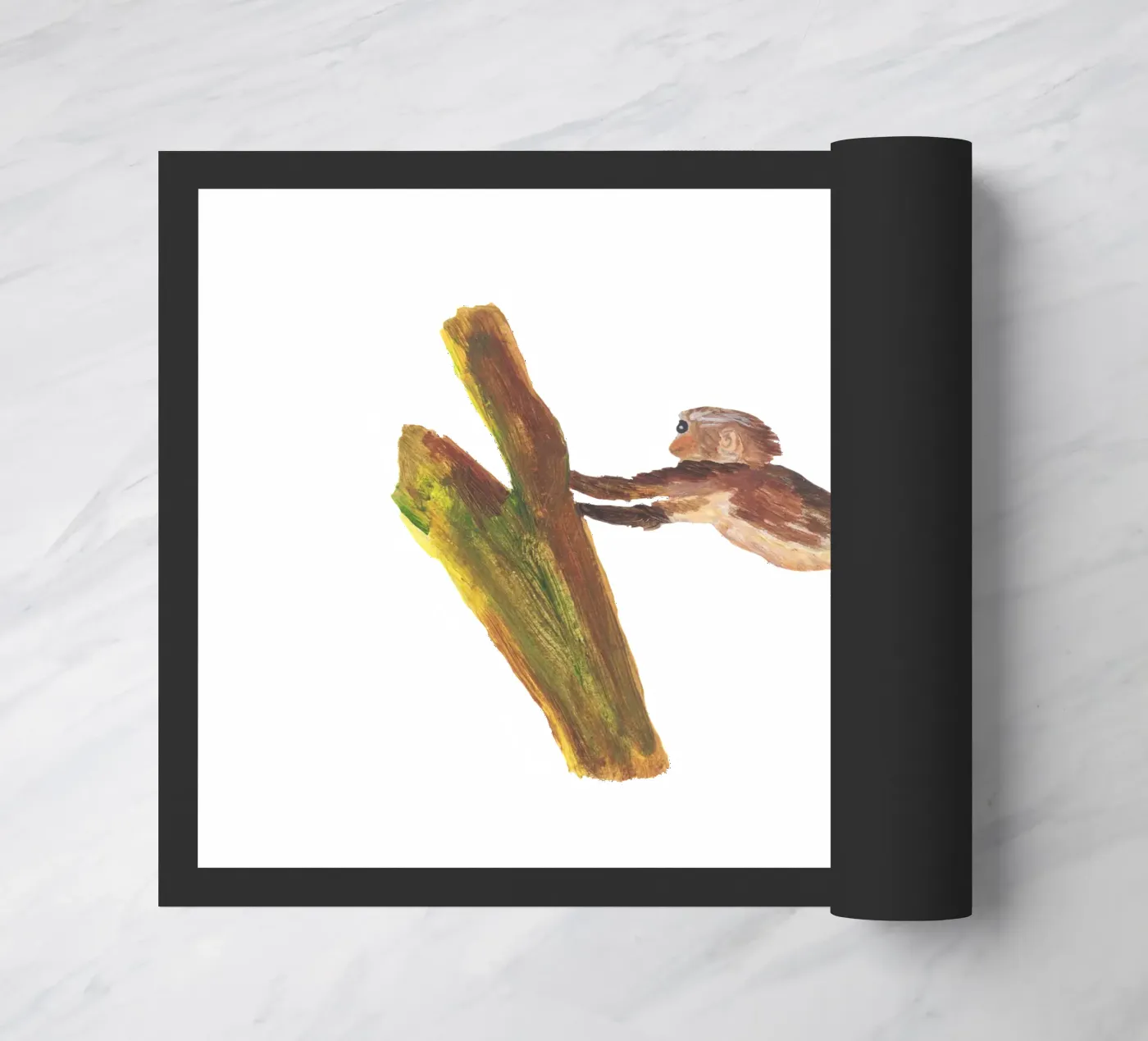 Monkey in the tree zerbino da Femke Zwaan