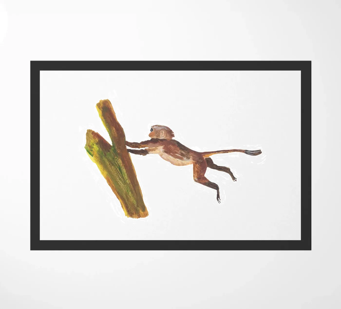 Monkey in the tree zerbino da Femke Zwaan