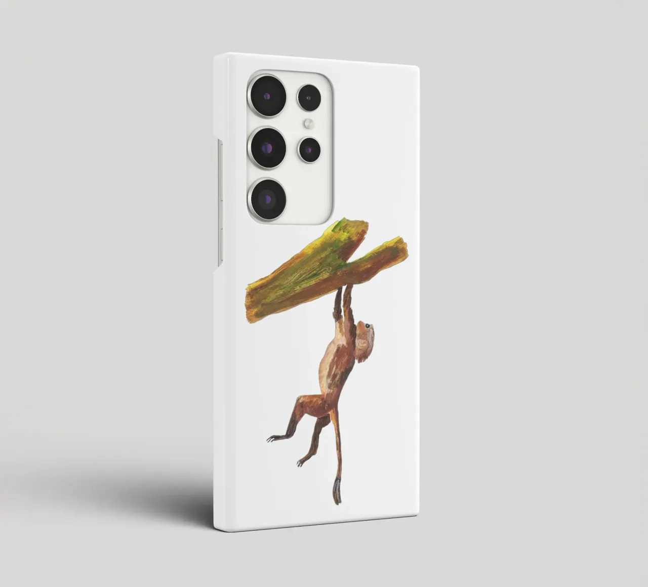 Monkey in the tree cover samsung da Femke Zwaan