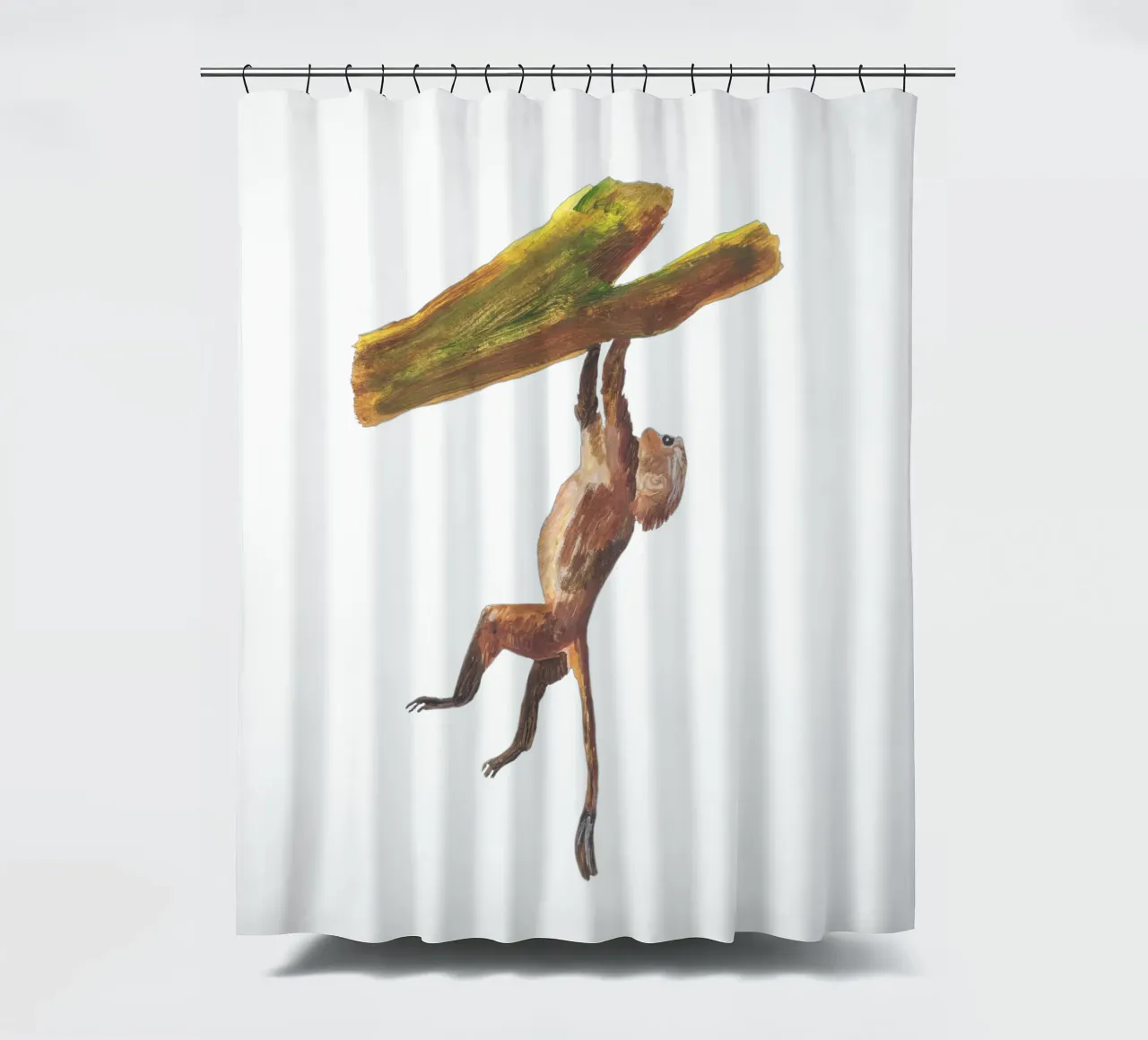 Monkey in the tree tenda da doccia da Femke Zwaan