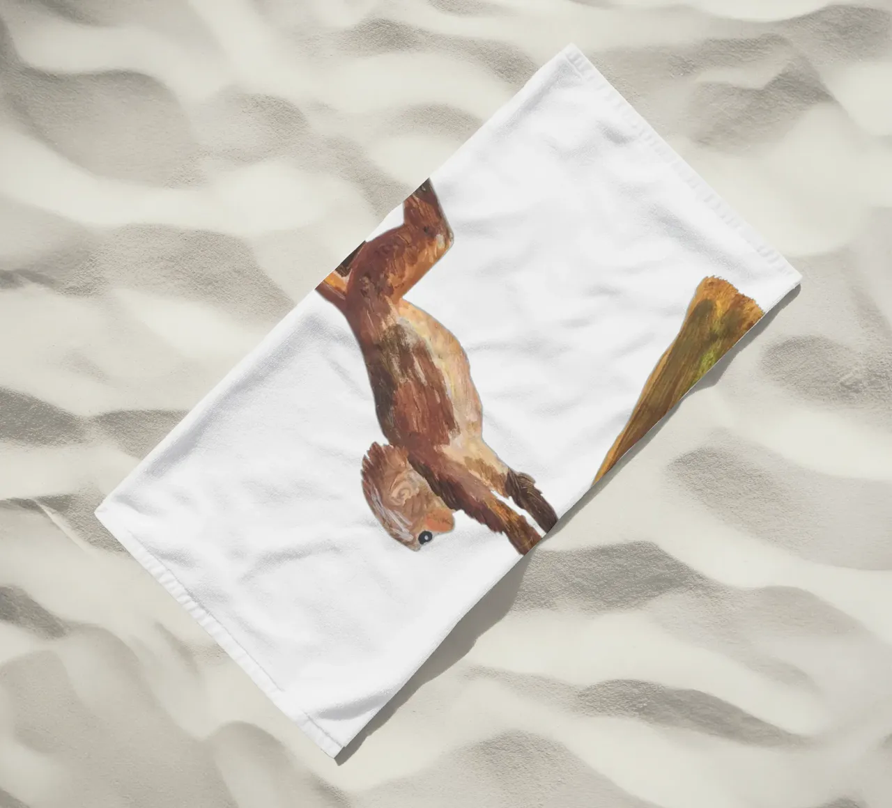 Monkey in the tree telo mare da Femke Zwaan