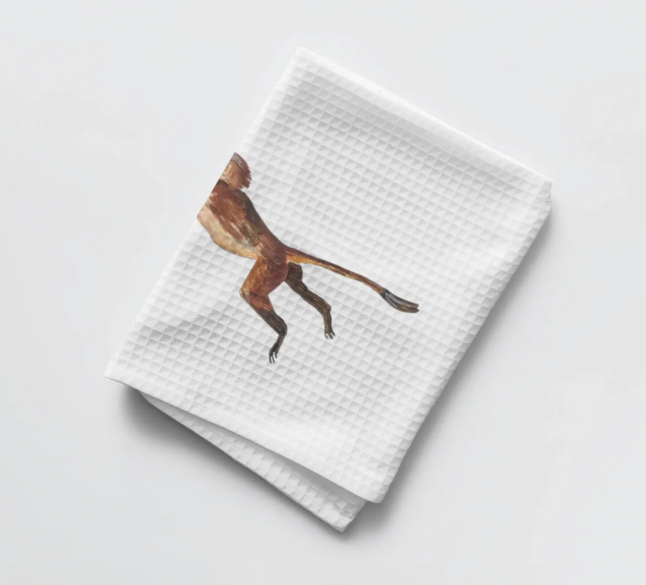 Monkey in the tree torchon de Femke Zwaan