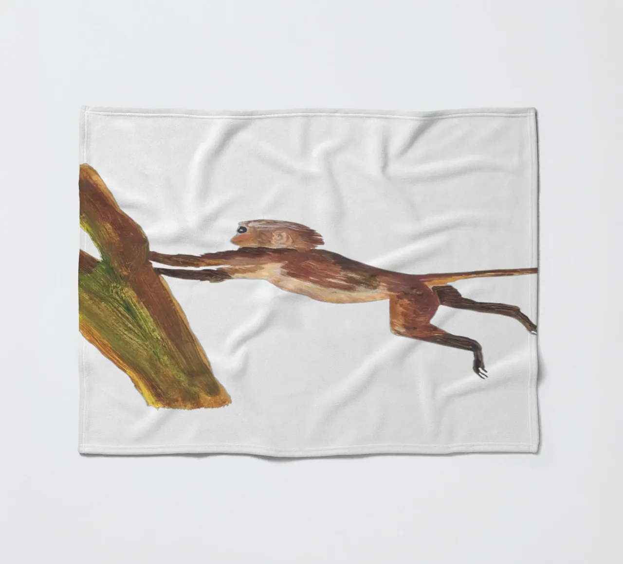 Monkey in the tree coperta in pile da Femke Zwaan