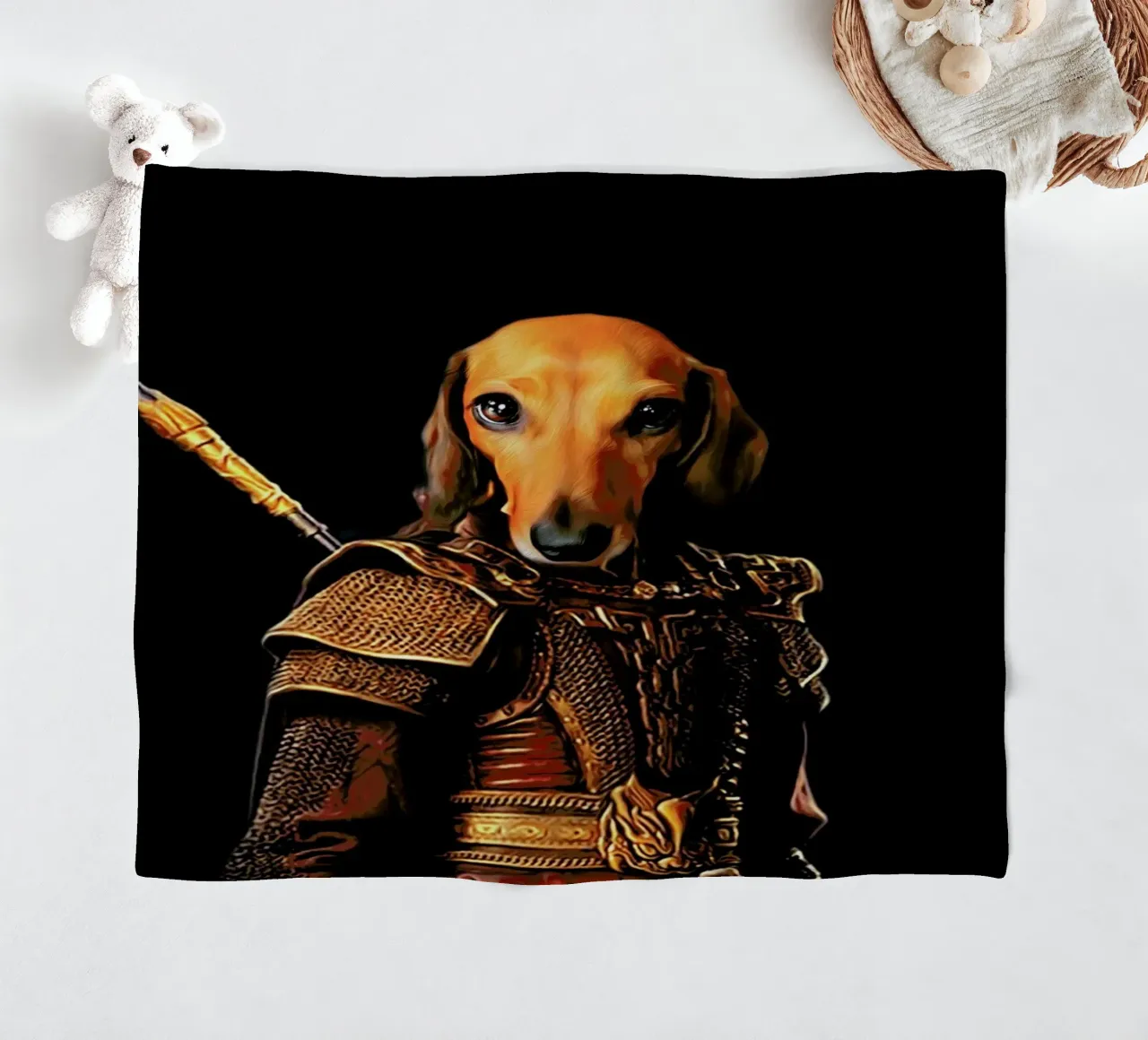 Maximus Fleecedecke von Tein Lucasson