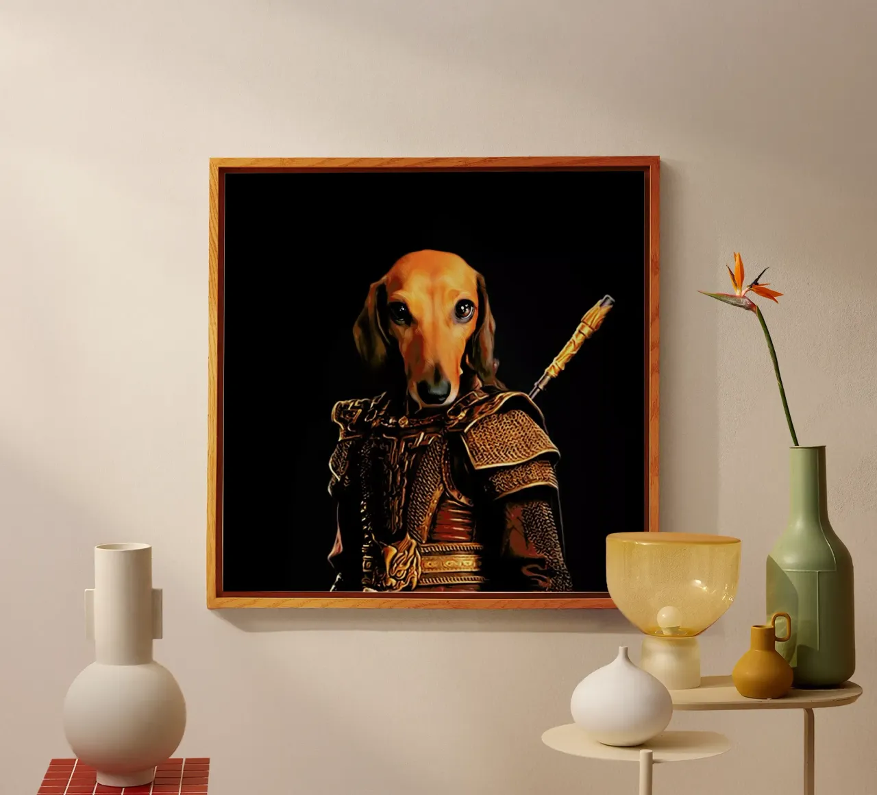 Maximus acrylic glass by Tein Lucasson