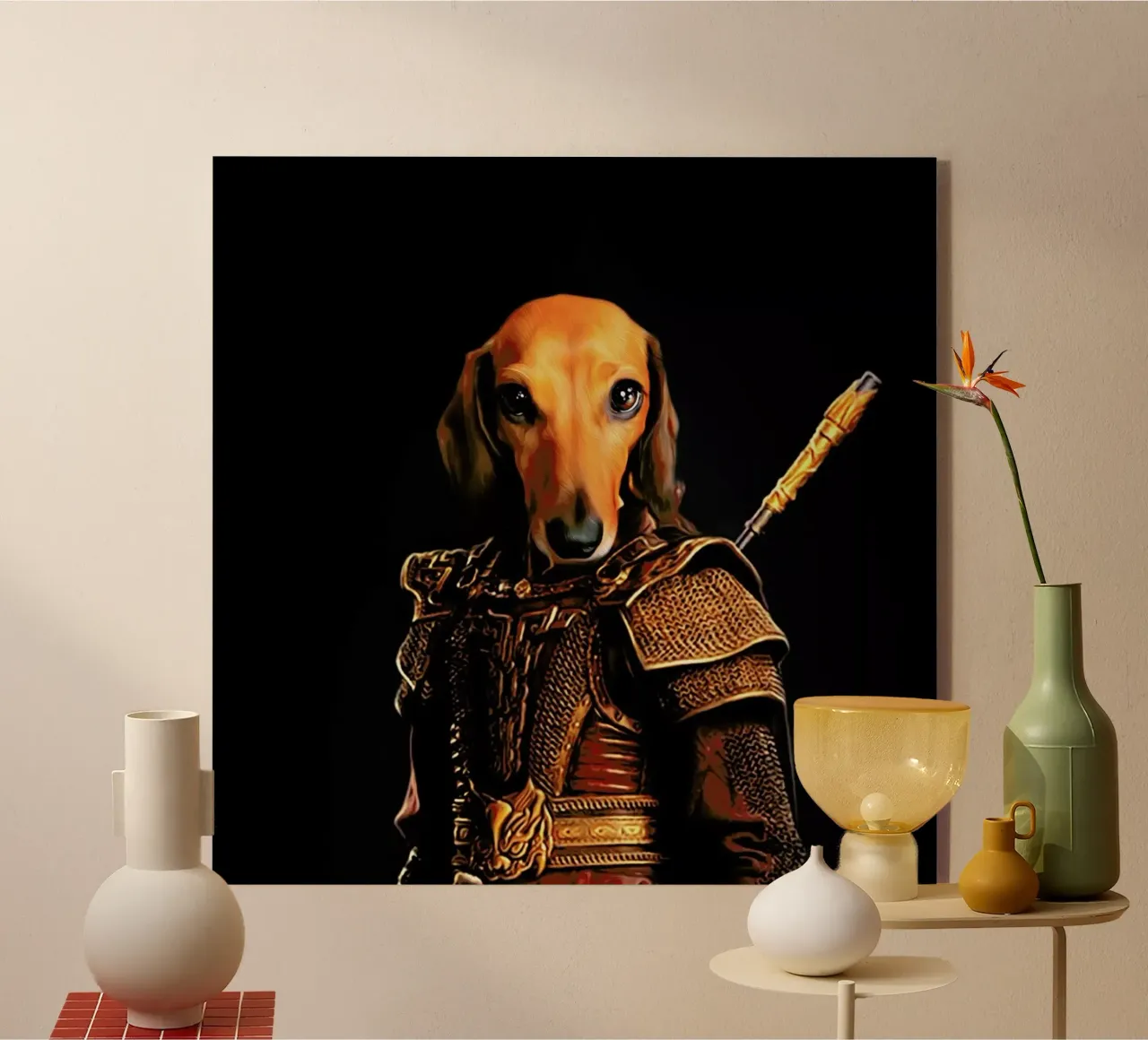 Maximus acrylic glass by Tein Lucasson