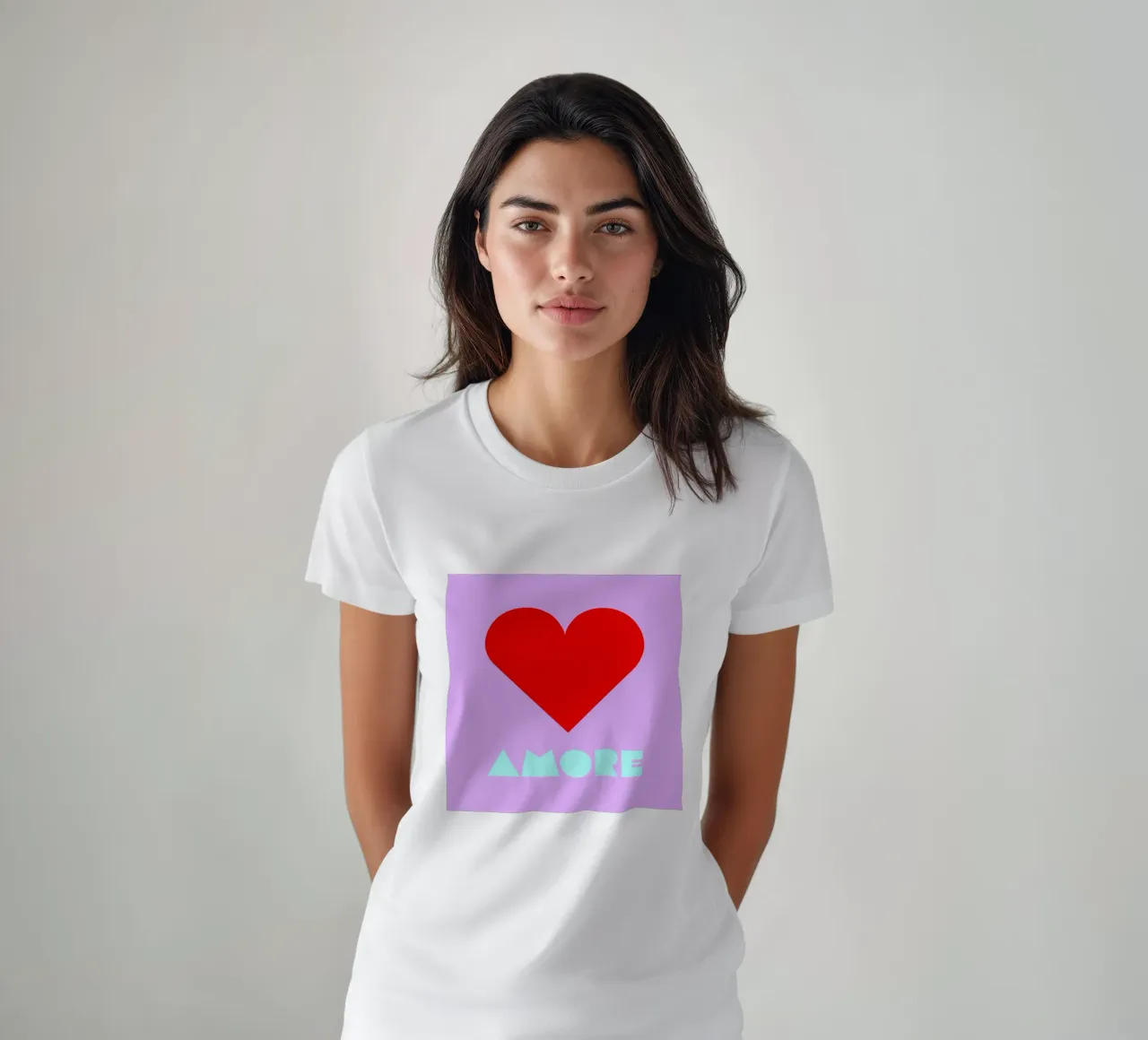 Amore t-shirt da Limo und Mo