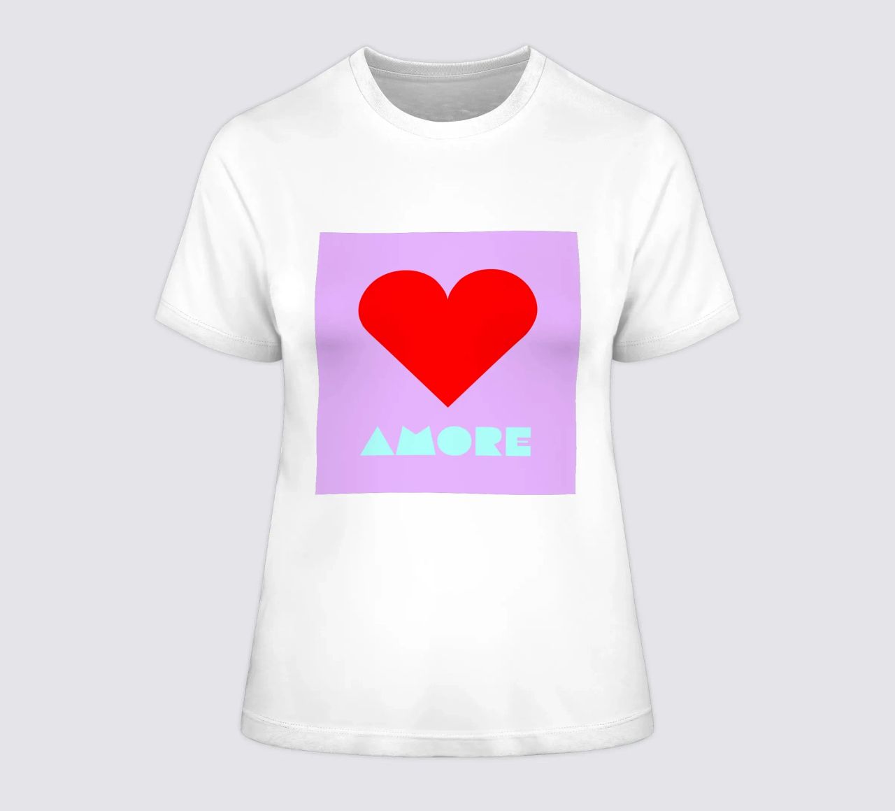 Amore dames t-shirt getailleerd van Limo und Mo