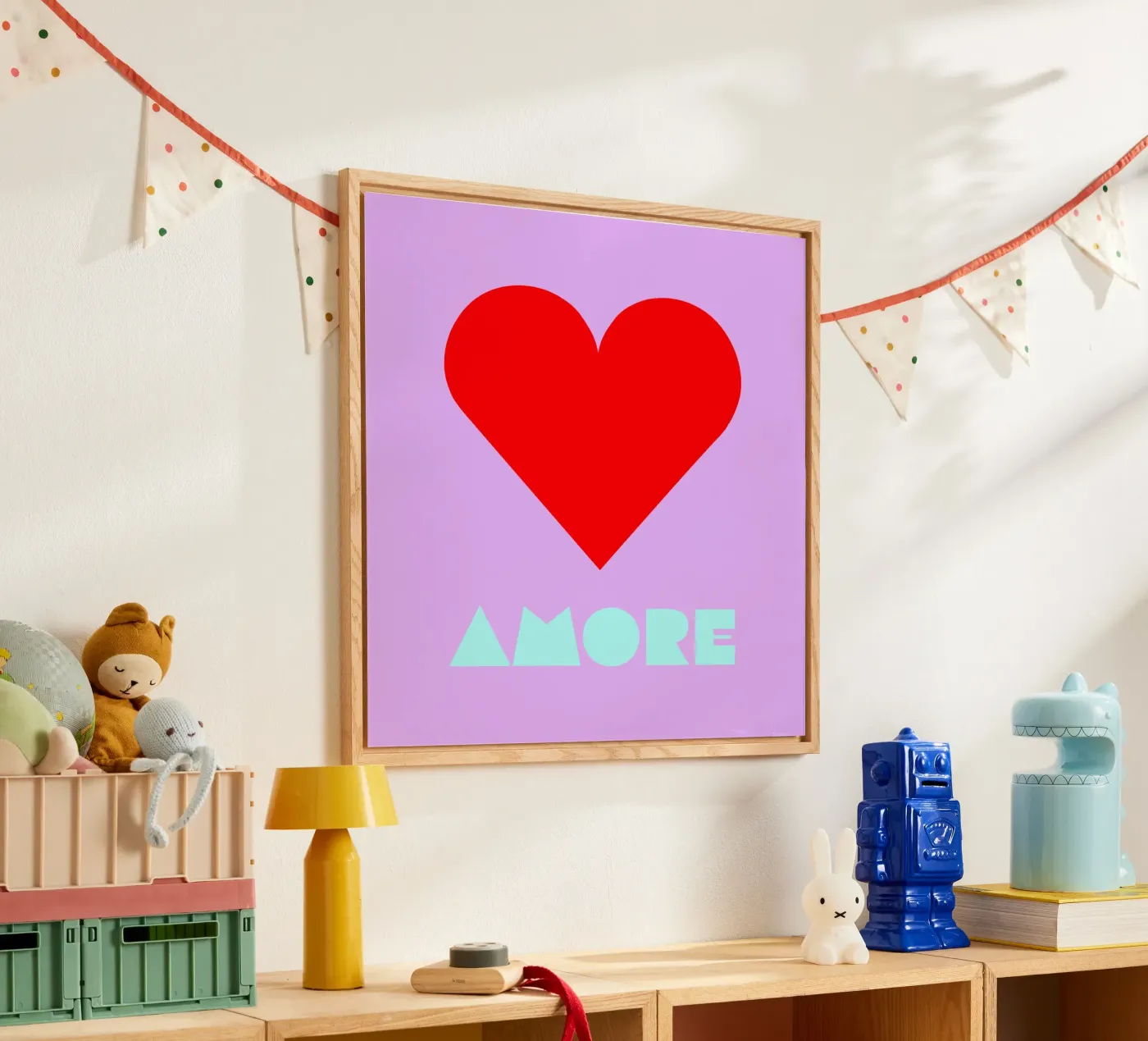 Amore acryl van Limo und Mo