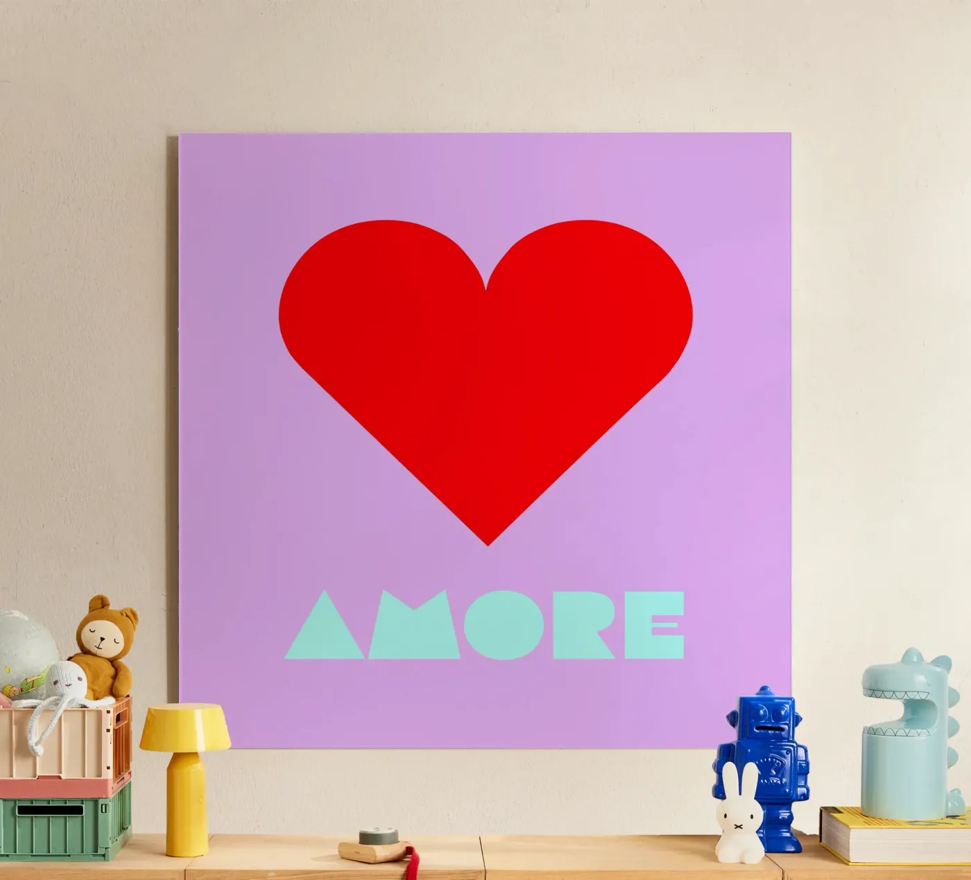 Amore acryl van Limo und Mo