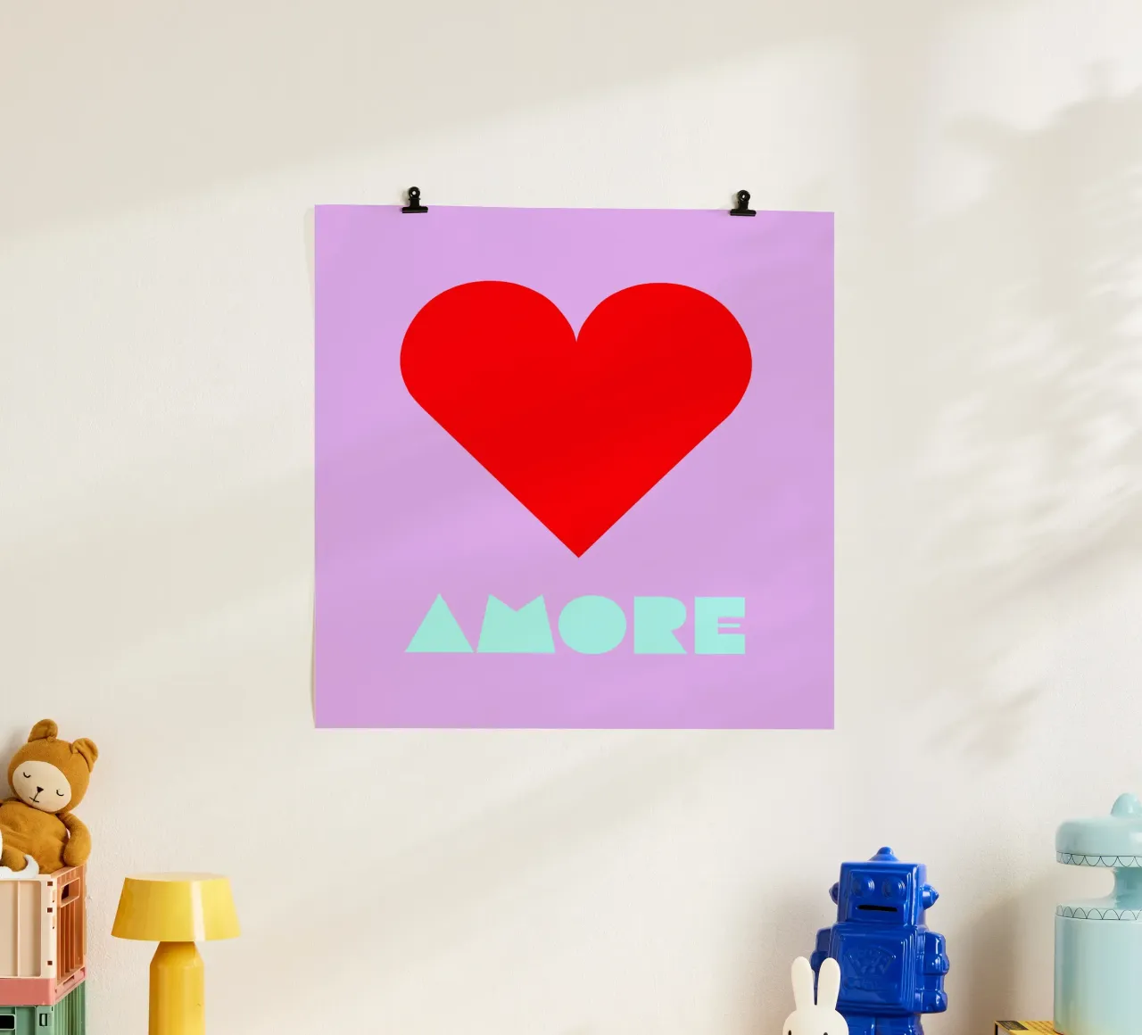 Amore poster van Limo und Mo