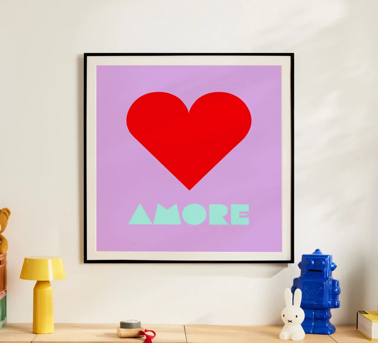 Amore poster van Limo und Mo