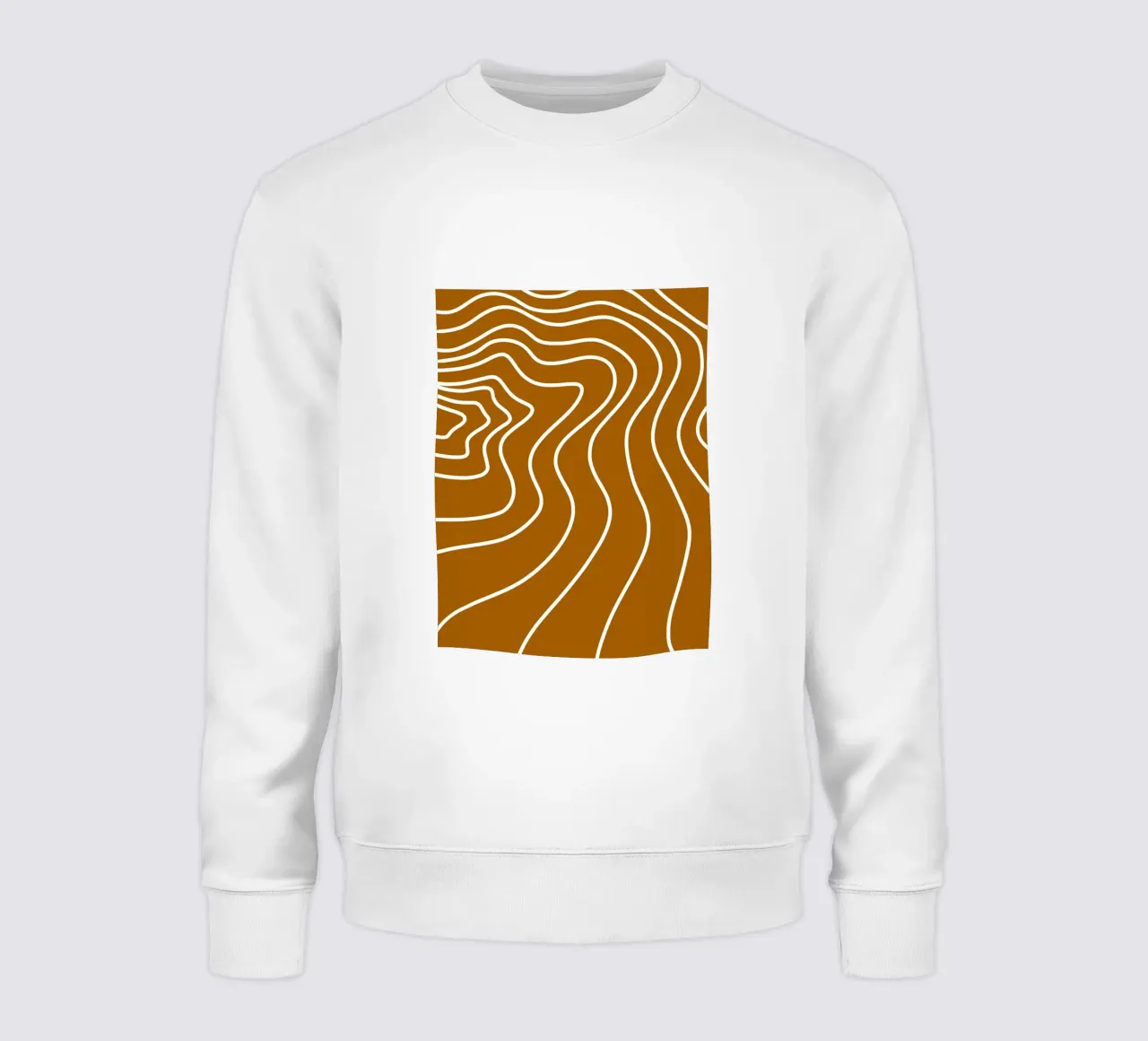 Linee bianche minimaliste felpa da MODERN NUANCE