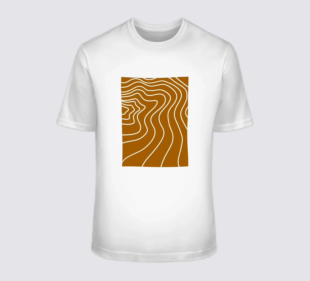 Linee bianche minimaliste t-shirt da MODERN NUANCE