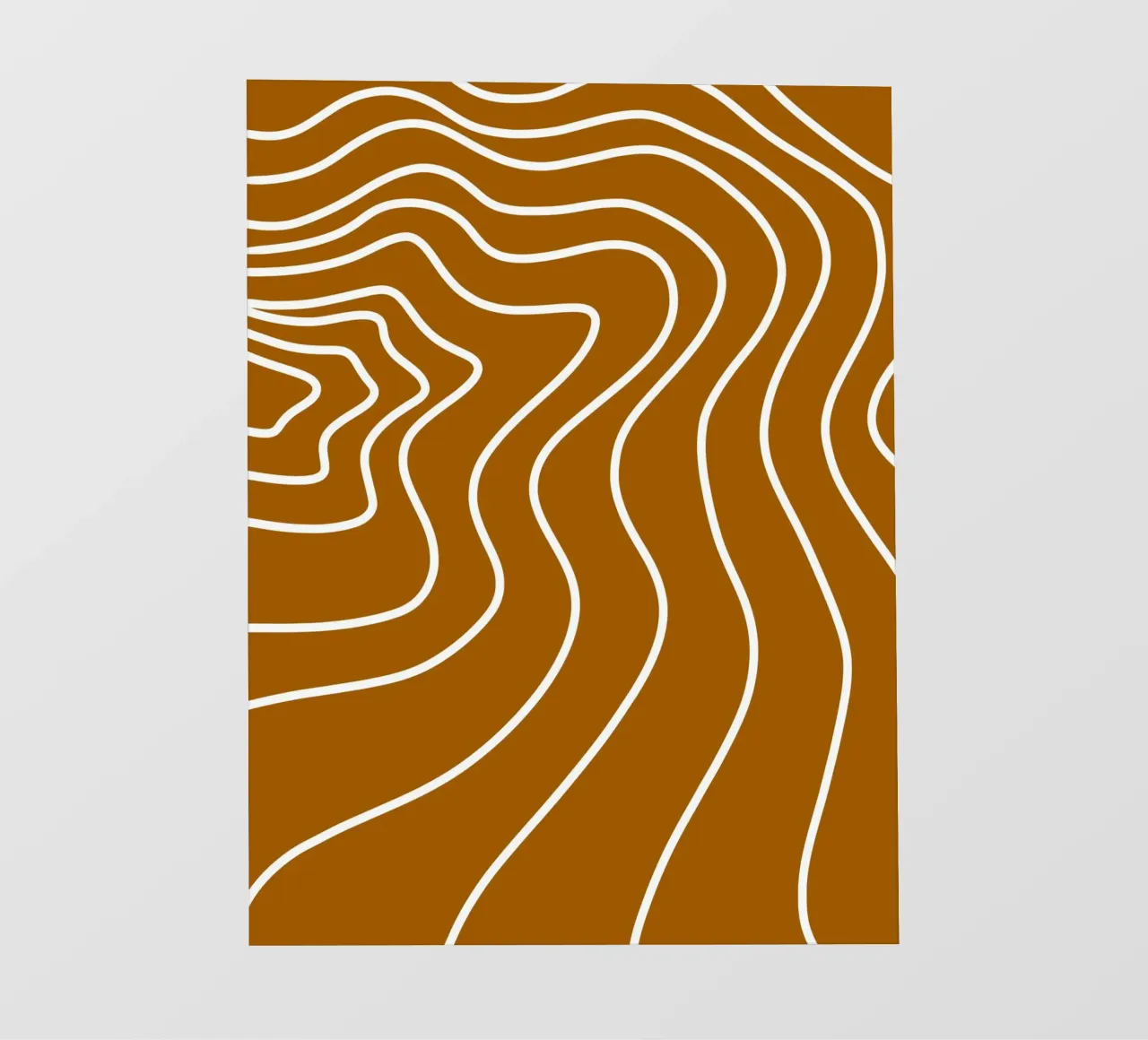 Linee bianche minimaliste telo in pvc da MODERN NUANCE