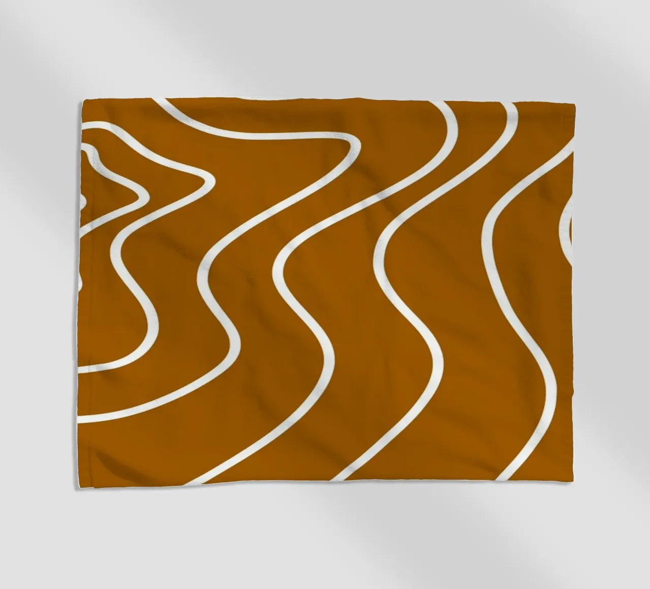 Linee bianche minimaliste telo mare da MODERN NUANCE