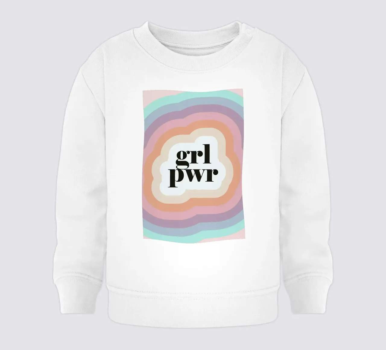 Grlpwr felpa neonato da cafelab