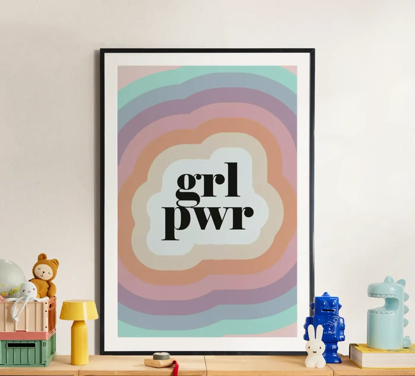 Grlpwr Poster von cafelab