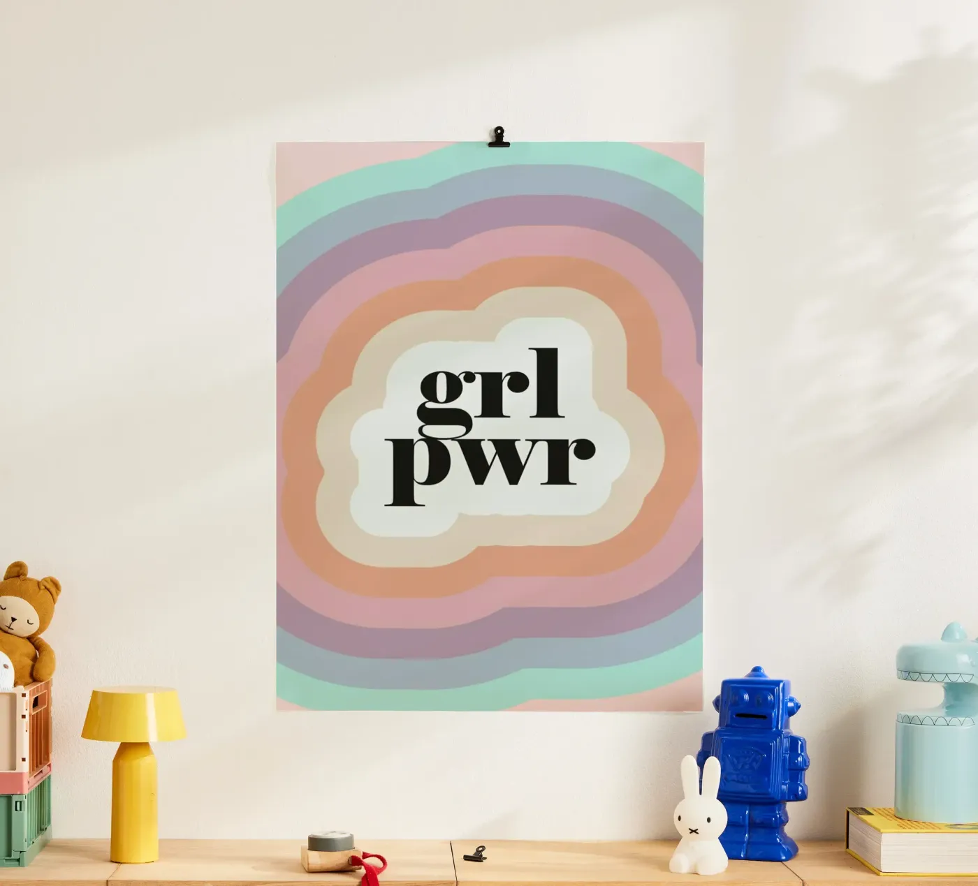 Grlpwr Poster von cafelab